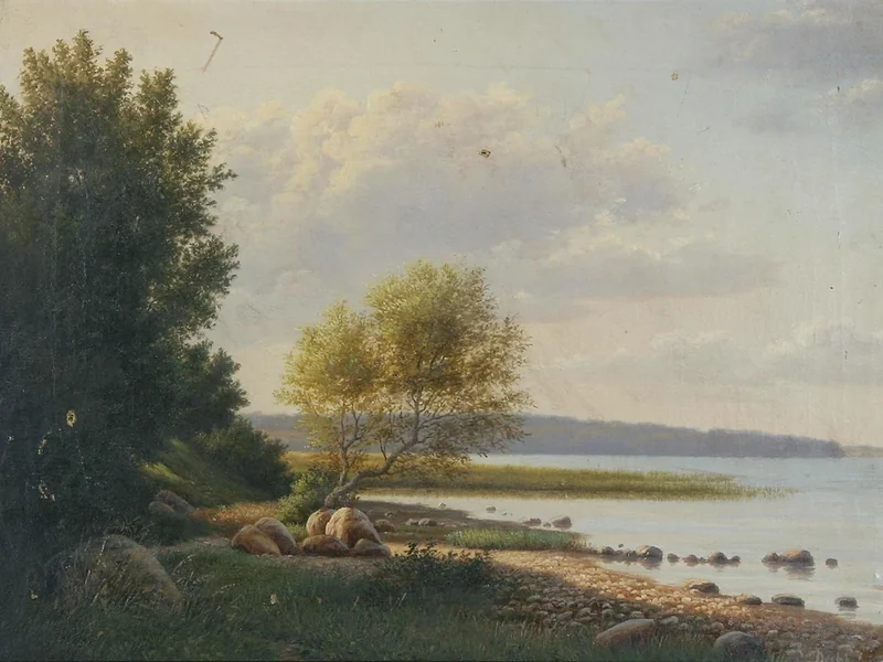 1818-Johan Vilhelm Ludvig Dahl - Fjordparti